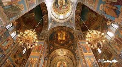  کلیسای ناجی در خون شهر روسیه کشور سن پترزبورگ