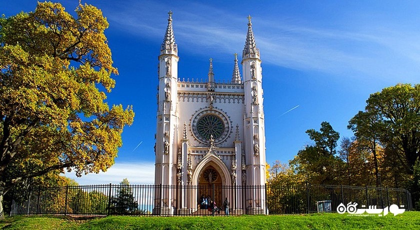  کاخ موزه و باغ پترهوف شهر روسیه کشور سن پترزبورگ