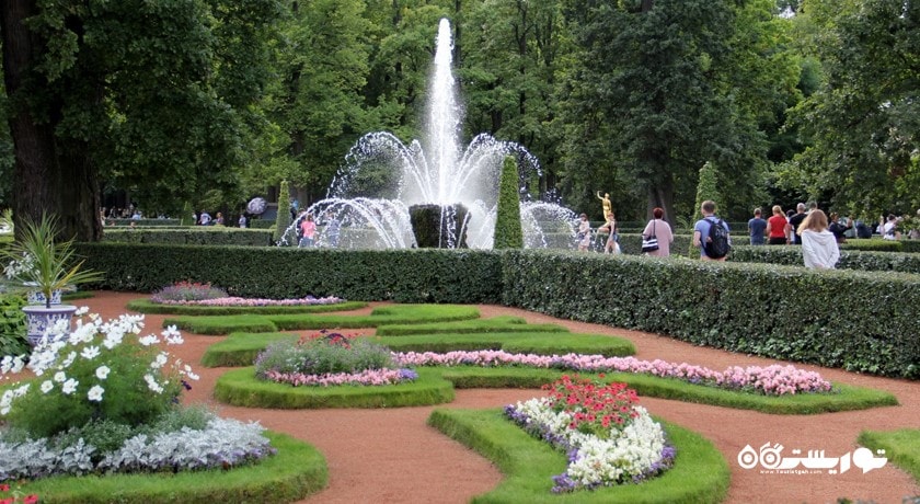  کاخ موزه و باغ پترهوف شهر روسیه کشور سن پترزبورگ