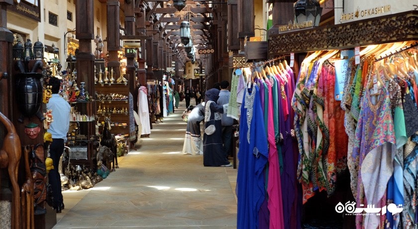 مرکز خرید بازار مدینه جمیرا شهر امارات متحده عربی کشور دبی