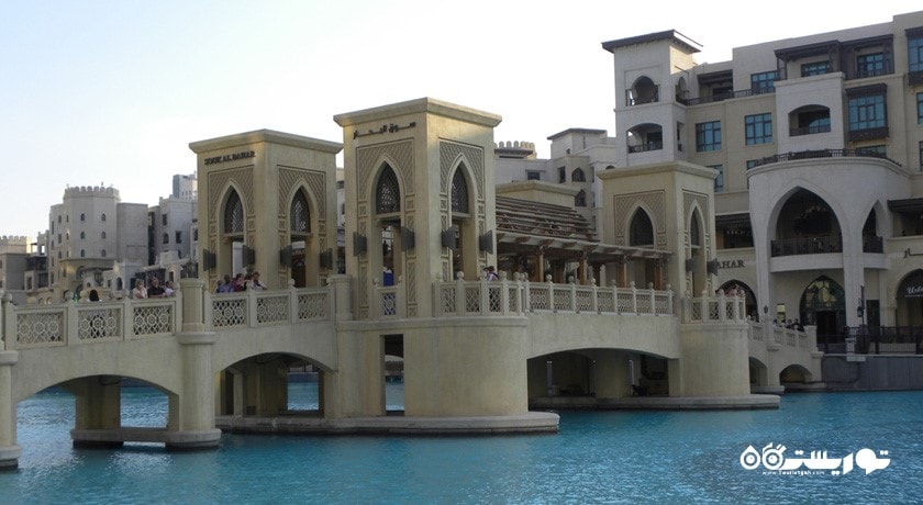 مرکز خرید سوق البهار شهر امارات متحده عربی کشور دبی