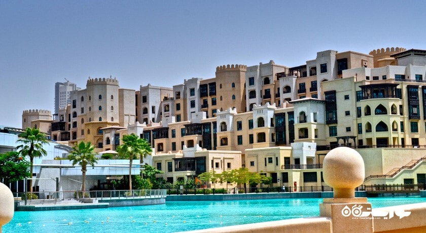 مرکز خرید سوق البهار شهر امارات متحده عربی کشور دبی