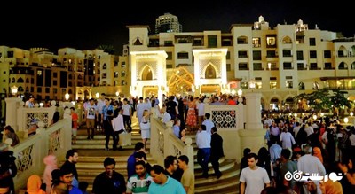 مرکز خرید سوق البهار شهر امارات متحده عربی کشور دبی