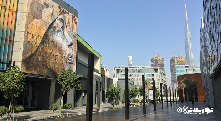 مرکز خرید سیتی واک شهر امارات متحده عربی کشور دبی
