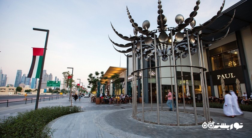 مرکز خرید سیتی واک شهر امارات متحده عربی کشور دبی