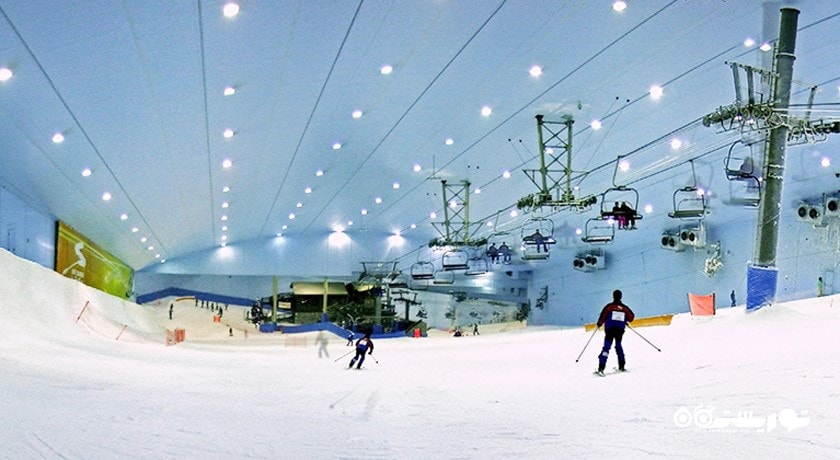 سرگرمی اسکی دبی شهر امارات متحده عربی کشور دبی