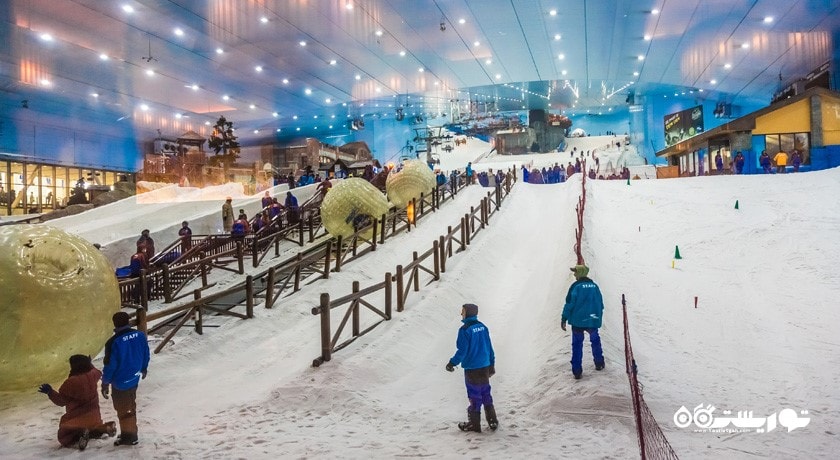 سرگرمی اسکی دبی شهر امارات متحده عربی کشور دبی