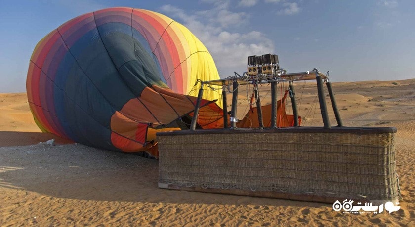 پرواز با بالن هوای گرم در دبی -  شهر دبی