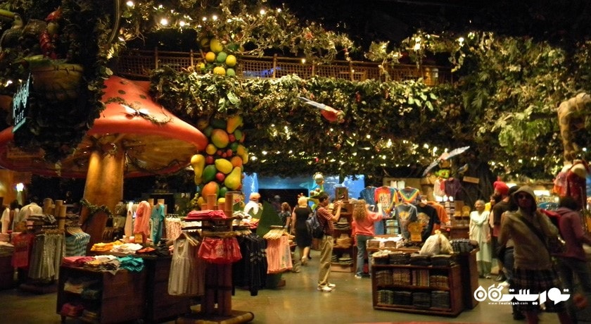 رستوران رینفارست کافه (کافه جنگل استوایی) شهر دبی 