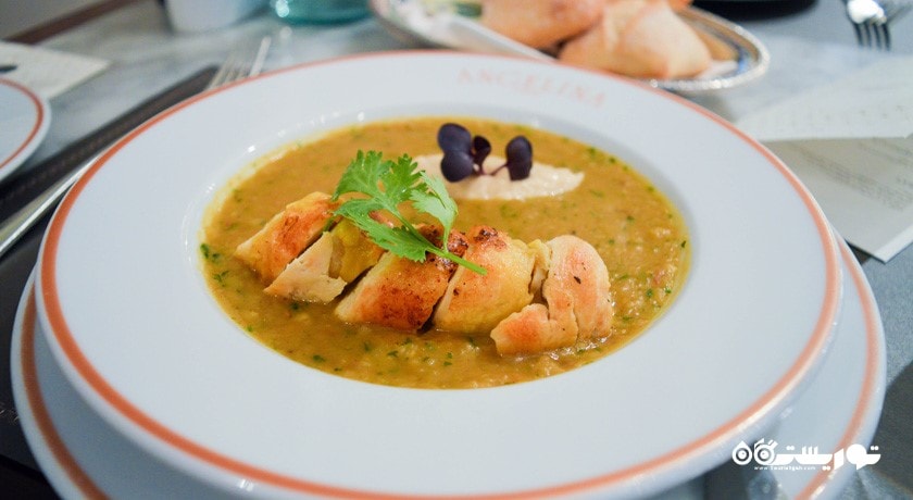 رستوران کافه آنجلینا دبی شهر دبی 