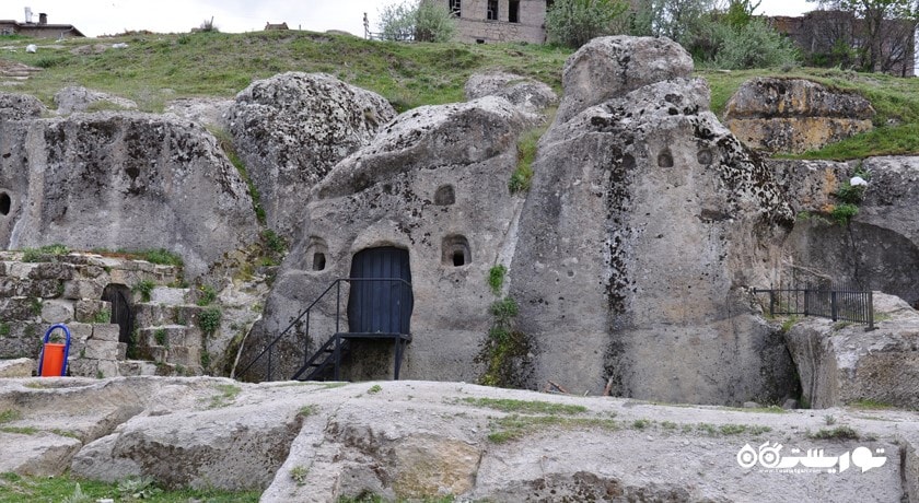  شهر سنگی باستانی کلیسترا شهر ترکیه کشور قونیه