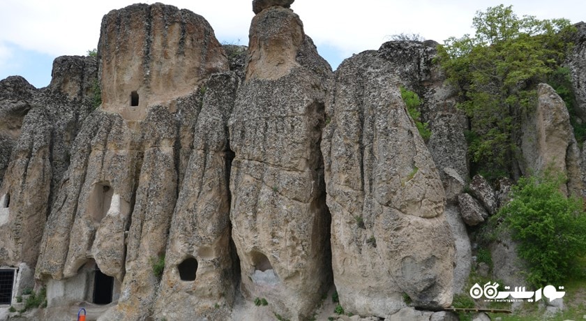  شهر سنگی باستانی کلیسترا شهر ترکیه کشور قونیه