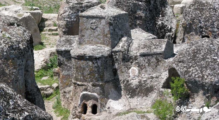  شهر سنگی باستانی کلیسترا شهر ترکیه کشور قونیه