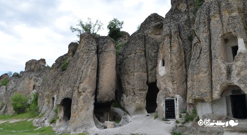  شهر سنگی باستانی کلیسترا شهر ترکیه کشور قونیه