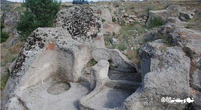  شهر سنگی باستانی کلیسترا شهر ترکیه کشور قونیه