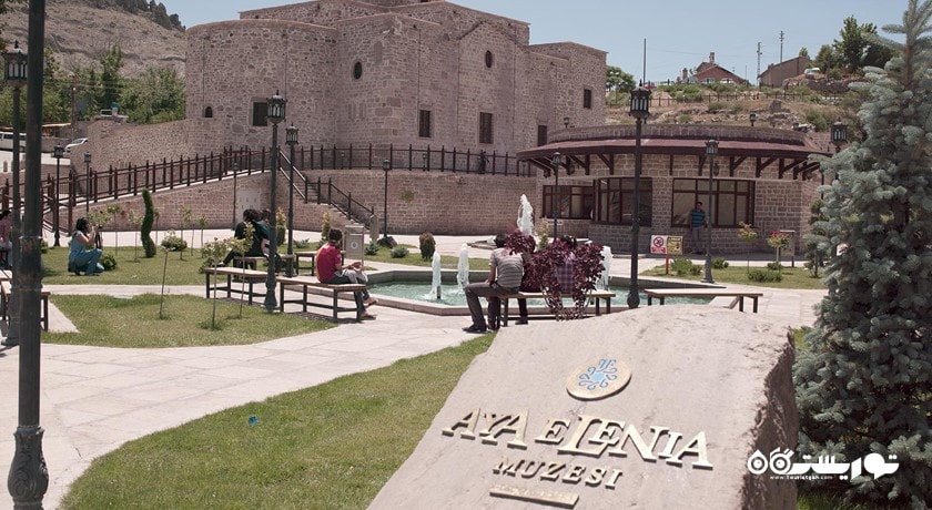  کلیسای ایا النا در سیله شهر ترکیه کشور قونیه