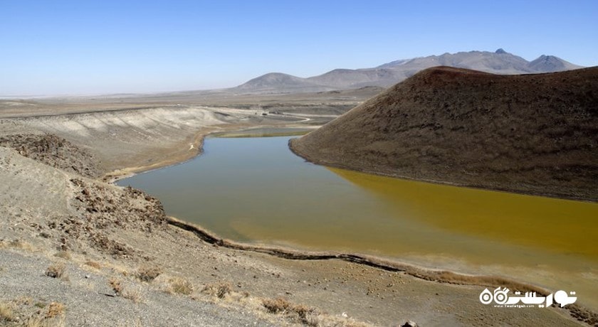 سرگرمی دریاچه دهانه آتشفشان مکه شهر ترکیه کشور قونیه