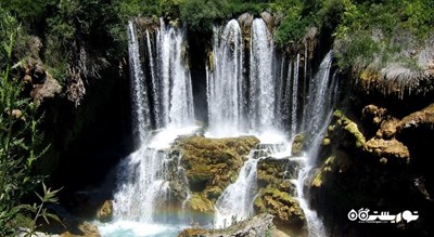 سرگرمی آبشار یرکوپرو شهر ترکیه کشور قونیه