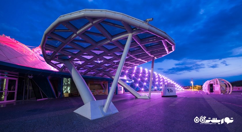 سرگرمی باغ پروانه های گرمسیری قونیه شهر ترکیه کشور قونیه