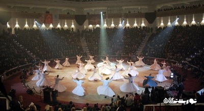 سرگرمی مراسم سماع (طریقت مولویه دراویش) شهر ترکیه کشور قونیه