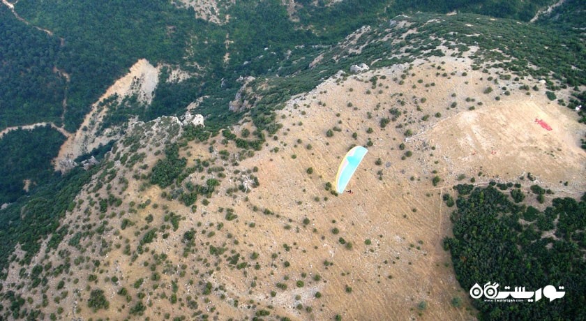 سرگرمی پاراگلایدر سواری قونیه شهر ترکیه کشور قونیه