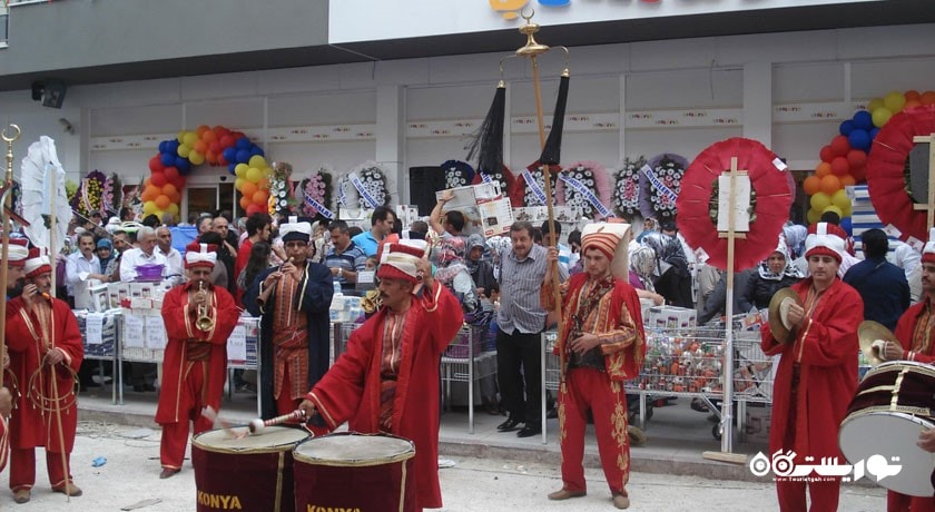 نمایش گروه نظامی مهتر (نمایش مهتر) -  شهر قونیه