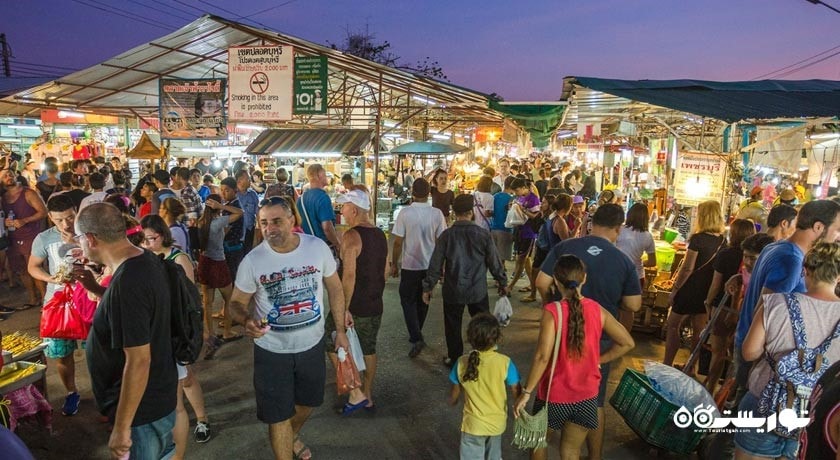 مرکز خرید بازار پوکت ویکند مارکت شهر تایلند کشور پوکت