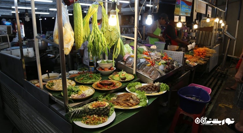 مرکز خرید بازار پوکت ویکند مارکت شهر تایلند کشور پوکت