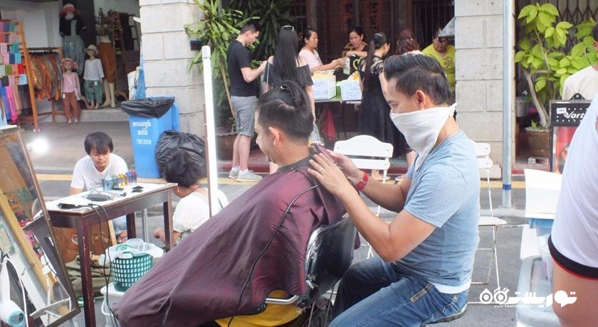 مرکز خرید بازار واکینگ استریت پوکت شهر تایلند کشور پوکت