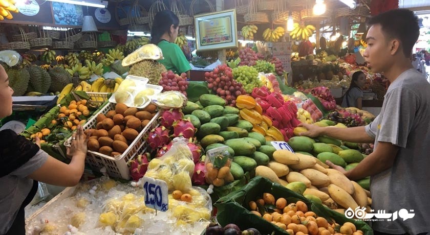 مرکز خرید بازار بانزان شهر تایلند کشور پوکت