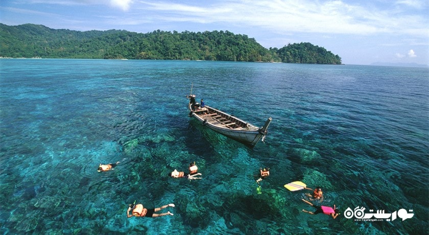سرگرمی خلیج فانگ نا شهر تایلند کشور پوکت