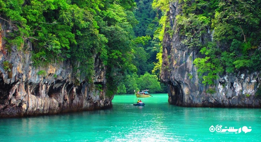 سرگرمی خلیج فانگ نا شهر تایلند کشور پوکت