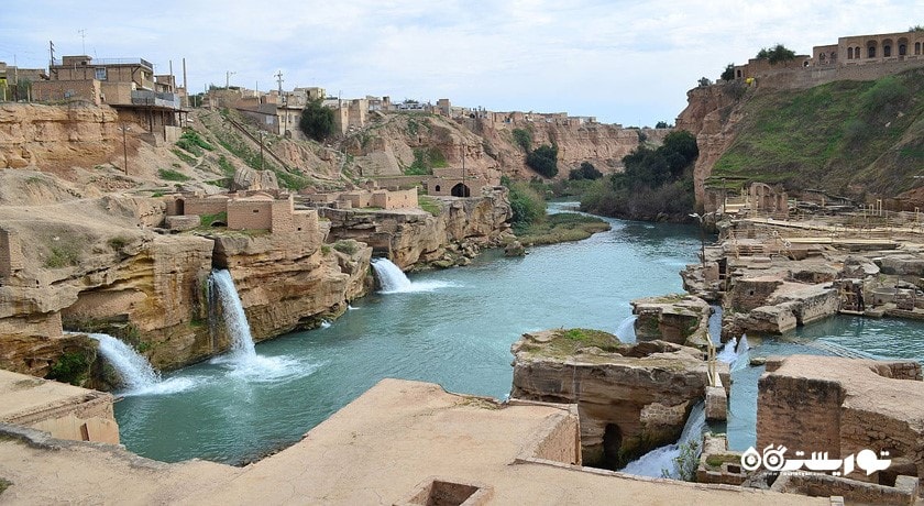  سازه های آبی شوشتر شهرستان خوزستان استان شوشتر