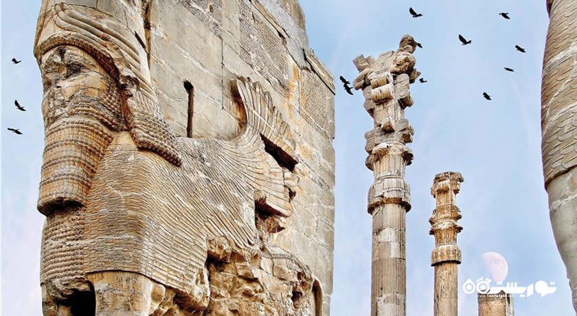  تخت جمشید شهرستان فارس استان مرودشت