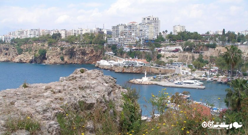 سرگرمی منطقه بندر - ساحل تفریحی آنتالیا شهر ترکیه کشور آنتالیا