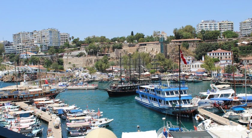 منطقه بندر - ساحل تفریحی آنتالیا -  شهر آنتالیا