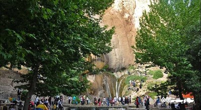  آبشار سمیرم شهرستان اصفهان استان سمیرم