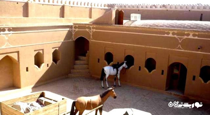  کاروانسرای شاه عباسی میبد شهرستان یزد استان میبد