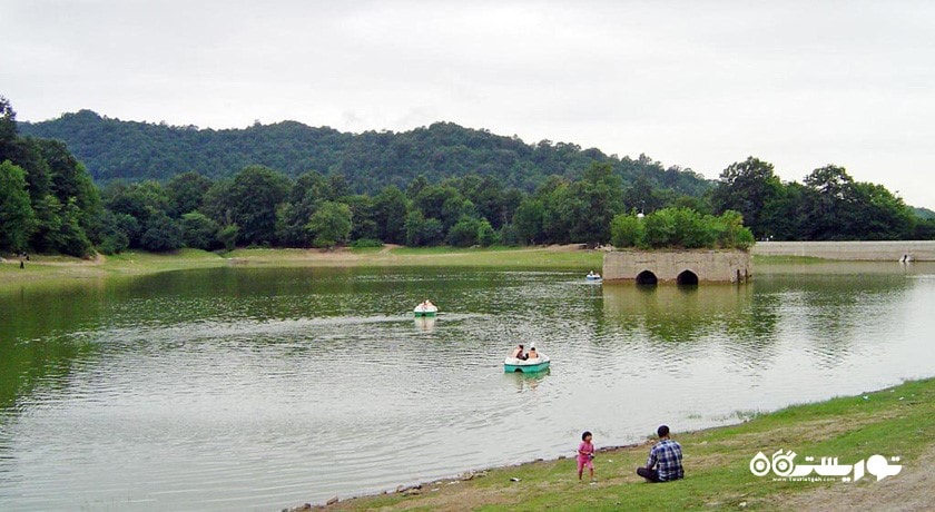 دریاچه عباس آباد شهرستان مازندران استان بهشهر