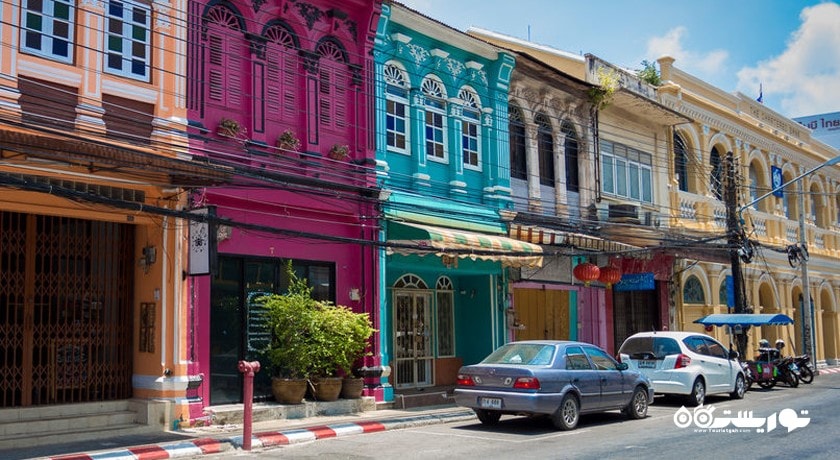 سرگرمی بازدید از شهر قدیمی پوکت شهر تایلند کشور پوکت