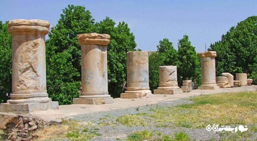  معبد آناهیتا کنگاور شهرستان کرمانشاه استان کنگاور