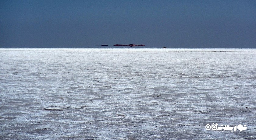  دریاچه نمک آران و بیدگل شهرستان اصفهان استان آران و بیدگل