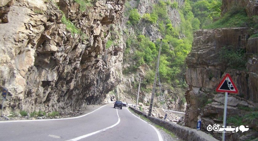  جاده چالوس شهرستان مازندران استان چالوس