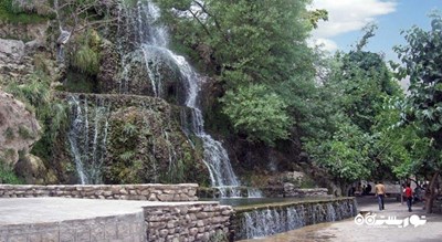  آبشار نیاسر شهرستان اصفهان استان کاشان