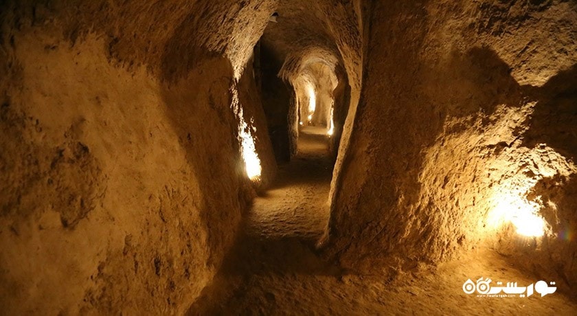 شهر زیرزمینی اویی (نوش آباد) -  شهر اصفهان
