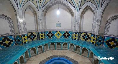  حمام سلطان امیر احمد شهرستان اصفهان استان کاشان