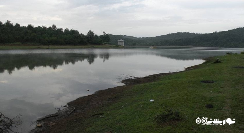 دریاچه سقالکسار شهرستان گیلان استان رشت