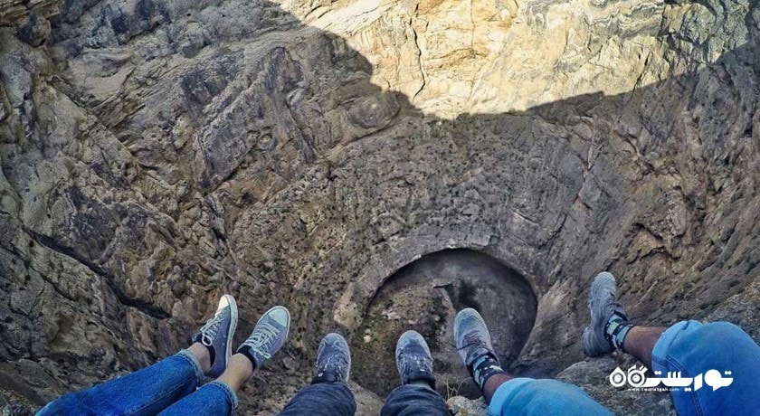  زندان سلیمان (زندان دیو) شهرستان آذربایجان غربی استان تکاب