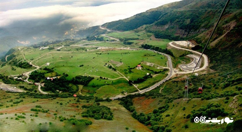  جنگل فندق لو شهرستان اردبیل استان نمین