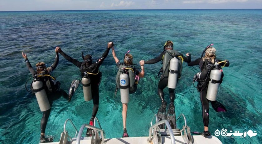 غواصی در دریای مدیترانه -  شهر آنتالیا